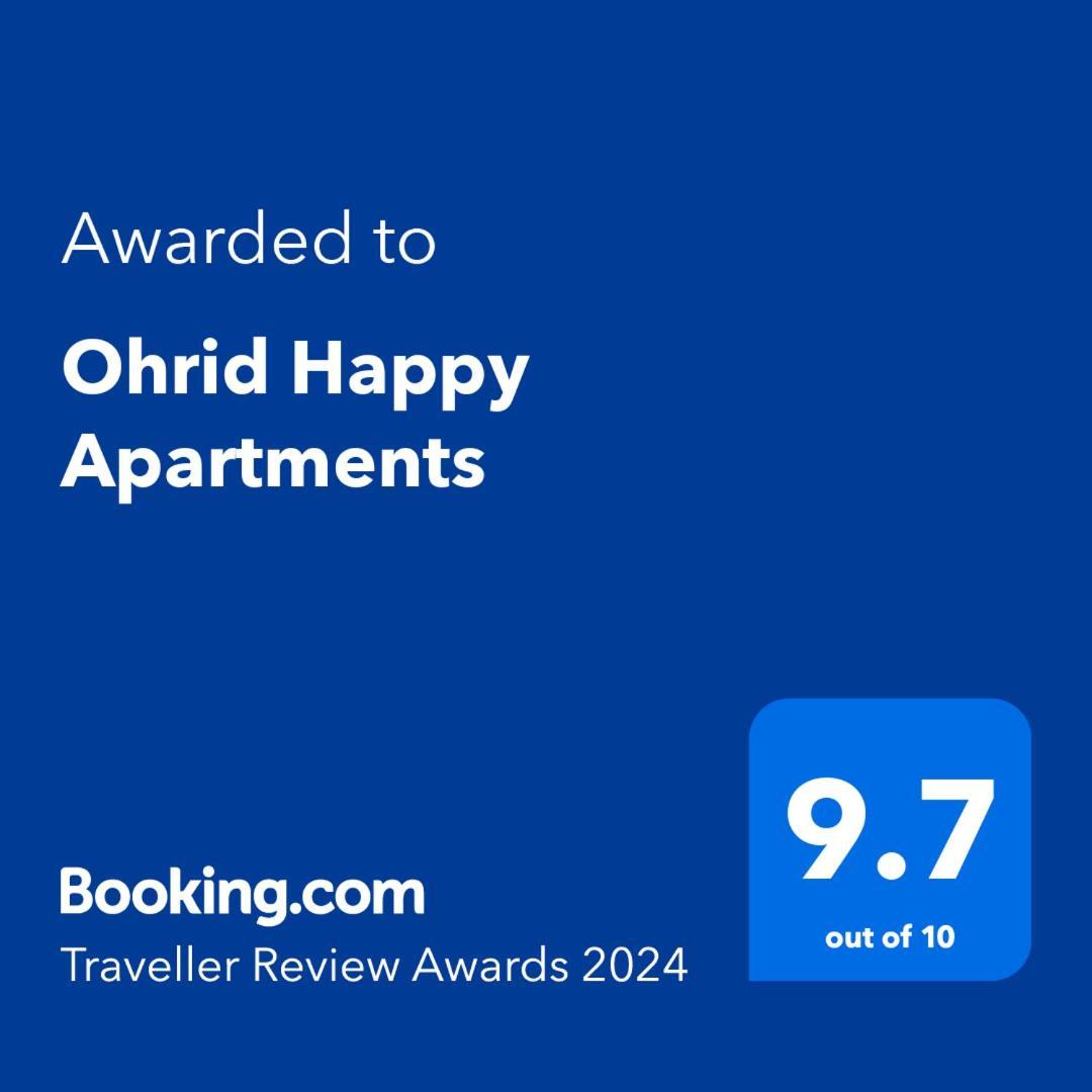 Ohrid Happy Apartments Eksteriør billede